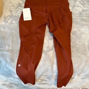 Lululemon Rust Leggings
